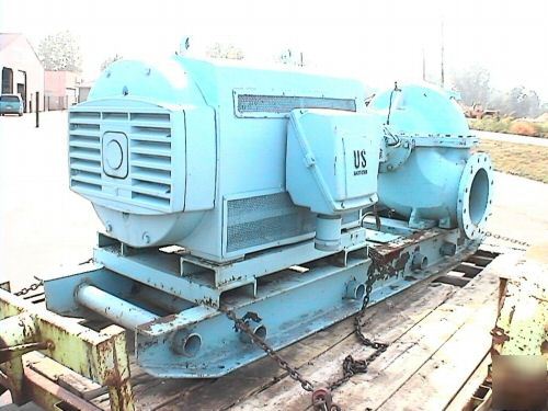 Allis chalmers electric water pump w/600 hp u s titan