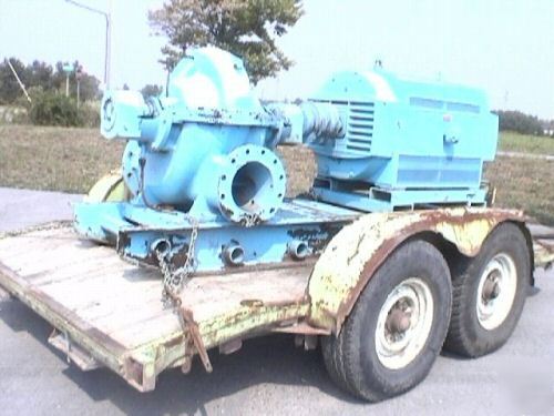 Allis chalmers electric water pump w/600 hp u s titan