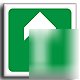 Arrow-thin line sign-adh.vinyl-150X150MM(sa-001-ac)