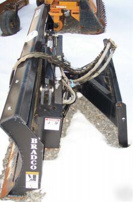 Bradco 7FT dozer blade with quick attach
