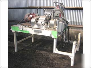 DASO6 fitzmill, s/s, screw feed, 10 hp-20122