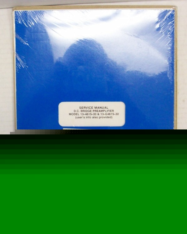 Gould model 13-4615-30 and 13-G4615-30 service manual