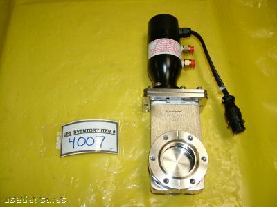 Huntington pneumatic gate valve gvap-150-v-vii