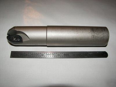 Iscar 1.25 ballnose indexable carbide endmill & inserts