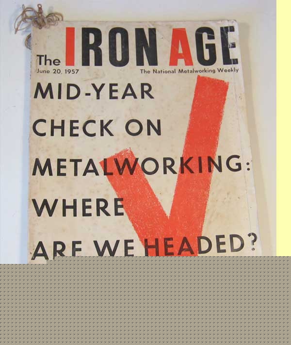 June 20 1957 the iron age metalworking magazine