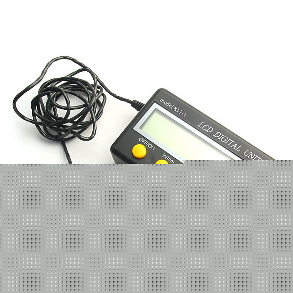 Lcd digital indicator unit position capacitive caliper