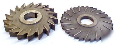 Lot of 2 side milling cutters ~ 4