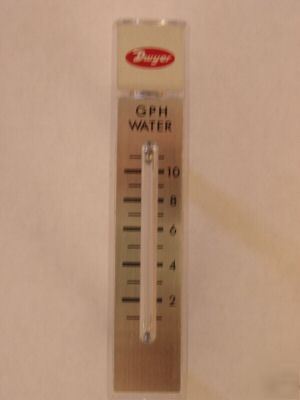 New dwyer flow meter, gph water, cat# rma-42, 