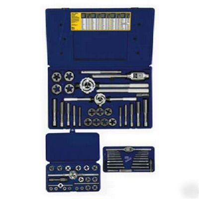 New irwin hanson #25914 39 piece tap & die super set - 