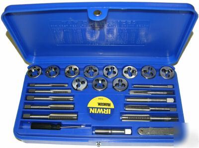 New irwin hanson #25914 39 piece tap & die super set - 