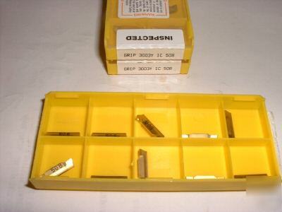 New iscar inserts grip 3003Y IC508 box of 10 