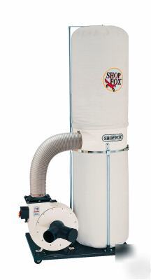 New shop fox W1666 2HP 1550CFM dust collector ( )