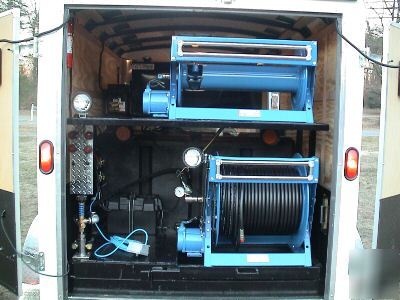 Sewer jetter drain cleaner snake mashine rooter hydro 