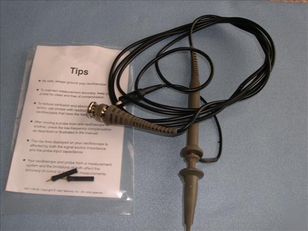 Tektronix oscilloscope probe P6101B w/ accessories nice