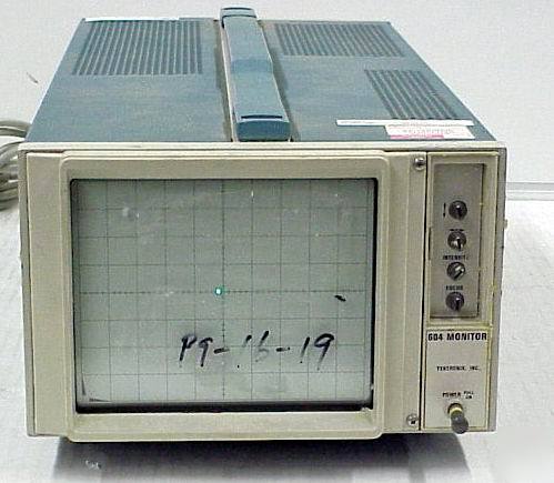 Tektronix tek 604 display monitor