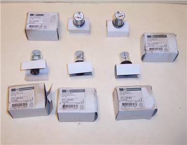 Telemecanique led cluster lot of 5 DL1BDB6 in boxes