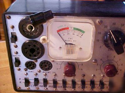 Television tube tester vintage