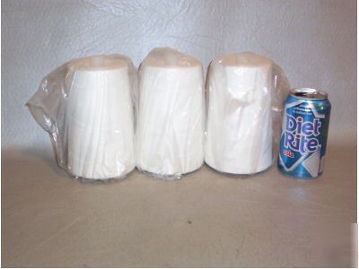 White perma core industrial sewing machine thread - 3