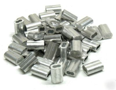Zinc plated copper sleeve 3/16