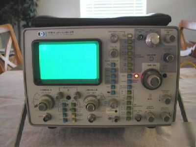 @@ hp - agilent 1720A 275 mhz osilloscope @@